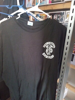 Sons of Anarchy Reaper NJ NEW JERSEY 3XL T shirt (Black) T3#26