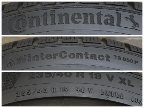 Skoda Yeti 5L Alufelgen Winterreifen 235/40 R 19 Continental 99% BBS - Bild 11 von 13