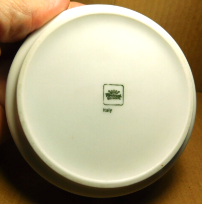 Richard Ginori Villa d'Este灰皿 ビンテージ　希少 Richard Ginori~5-Star Hotel Villa d'Este Ashtray 1973 No Damage