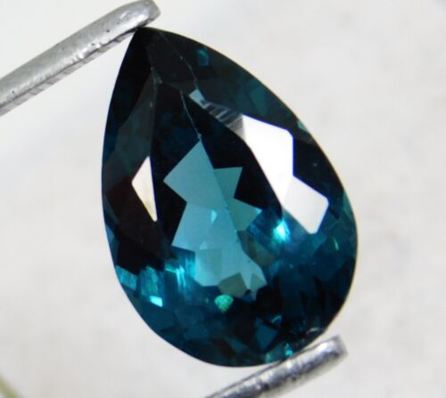 6.20 Ct_Great Best Color_100% Natural Blue Green Indicolite Tourmaline_CERTIFIED - Picture 2 of 7