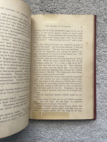 1900 RALEIGH Sallie Stockard HISTORY OF ALAMANCE County Rare North Carolina Book - Picture 6 of 9