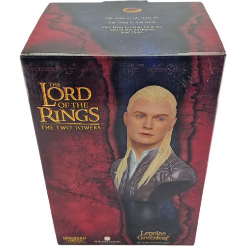 Herr Der Ringe Büste Harz Legolas Greenleaf Sideshow Weta 2000 Ex Polys - Bild 4 von 9