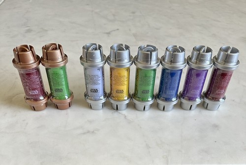 🔥RARO Star Wars Galaxy’s Edge Original Serie 1 Kyber Crystal Set De 8 Sellados💥 - Imagen 2 de 2