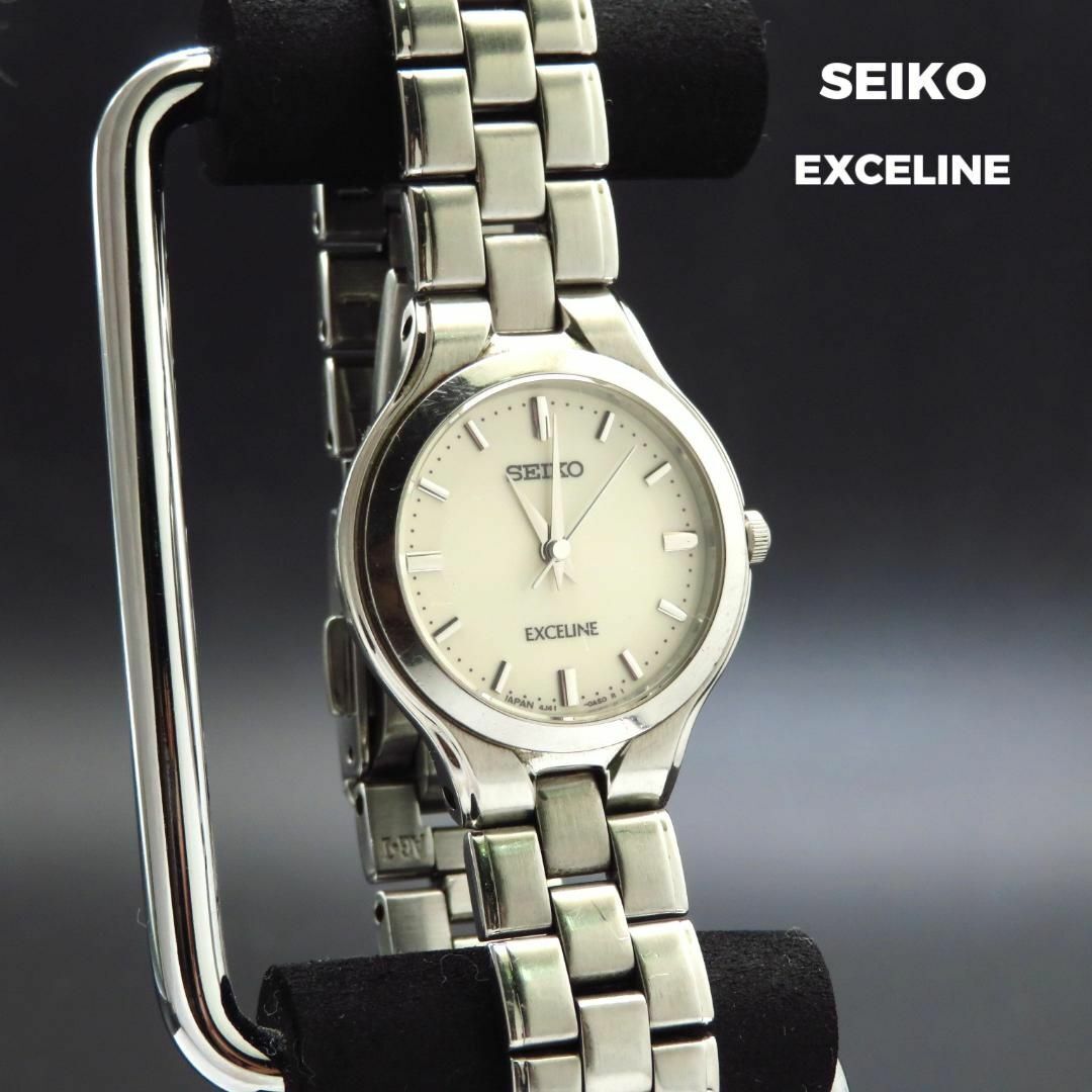 SEIKO Exceline Ladies Watch 4J41-0A50 Simple Design Working