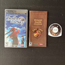 PSP Legend of Heroes Trails in the Sky CIB Complete in Box Manual Tested Working