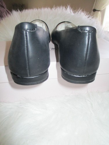Justfab schwarze flache Schuhe Imogen Größe 8 Slipper neu im Karton - Bild 3 von 5