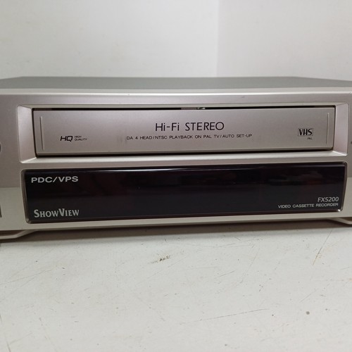 Aiwa FX5200 Videorecorder VHS-HQ PAL/NTSC-Wiedergabe GETESTET VCR 4-Kopf PDC VPS - Bild 5 von 14