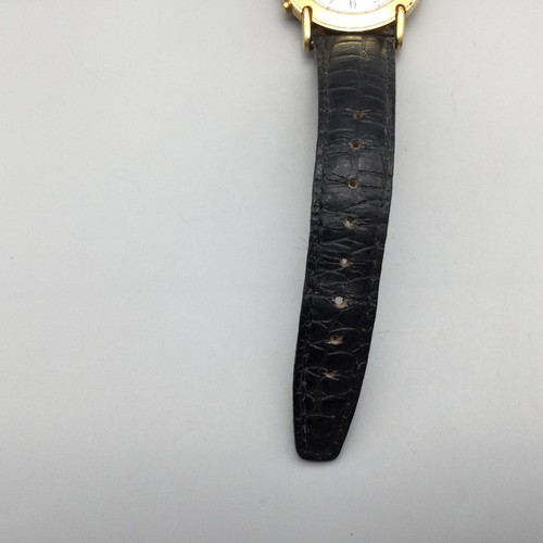 Vintage Timex Watch Unisex Indiglo 33mm Gold Tone Leather Band 1991 New Battery - Picture 11 of 16