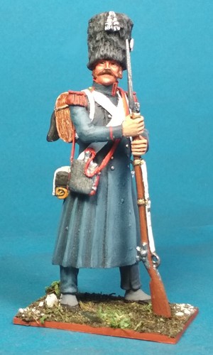 Infantería Francesa Desmontada en Abrigos, Metal Blanco 60 mm 1/30 Figura Kit - Imagen 65 de 155
