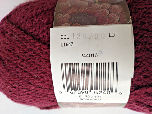 2 Skeins Patons Decor Acrylic Wool Yarn 3.5 oz/210yds - Picture 4 of 5