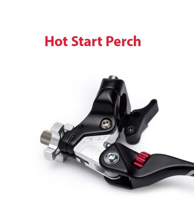 Embrague ASV F4 azul arranque corto en caliente Honda CRF250X 450X XR400R 650R año interior Foto 2 de 2