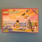 New LEGO System 1815 Paradisa Lifeguard Sealed Dolphin Parrot Boombox 1996 Vtg