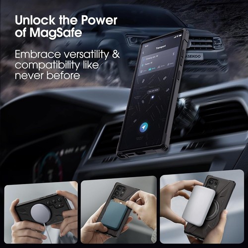 Funda protectora/protector de pantalla de privacidad ultra con soporte para Samsung S23+/S23 FE/S23 - Imagen 31 de 43