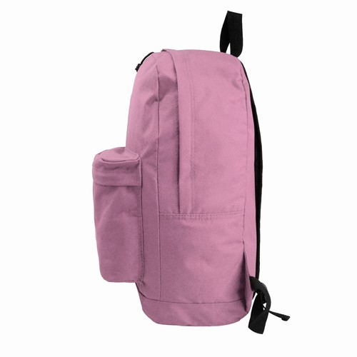 Mochila escolar clásica de 18", bolsa de libro simple, universidad, mochila - Imagen 50 de 86