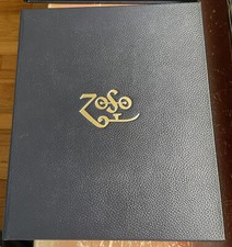JIMMY PAGE SIGNED ZOSO ED XIV/2500 LIMITED ED. BOOK 2010 GENESIS LOA NICE👍