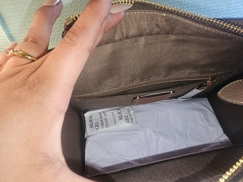 NWT coach Maggie brownish leather with strap crosby/satchel - Picture 7 of 7