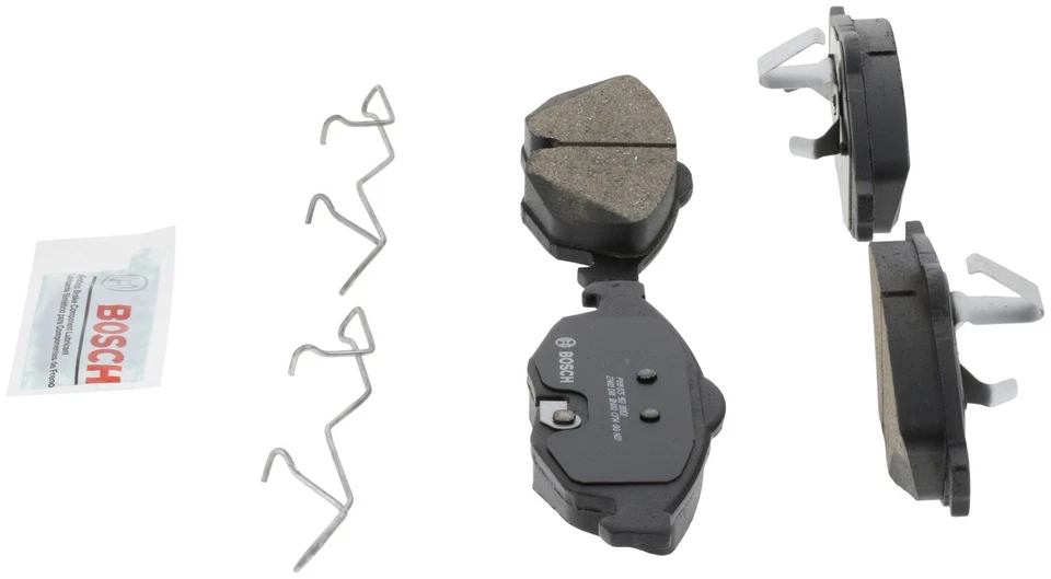 Pastillas de freno delanteras de cerámica QuietCast para Dodge Stratus Bosch 2001-2006 2002 2003 Foto 4 de 4