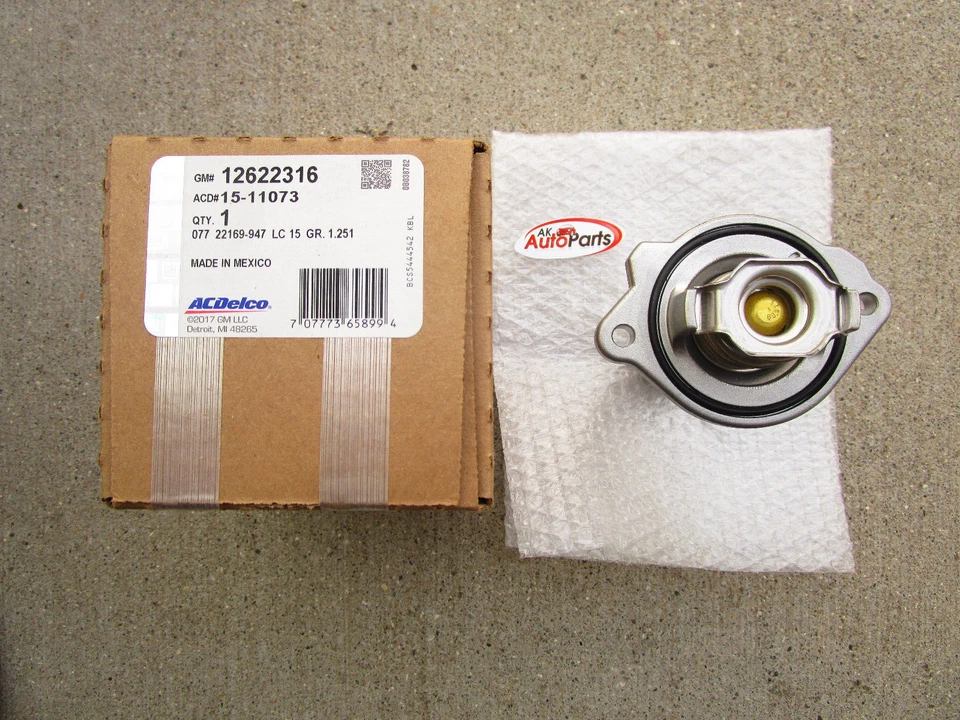 09 - 10 HUMMER H3T 3.7L MOTOR REFRIGERANTE TERMOSTATO CON CARCASA OEM NUEVO Foto 4 de 4