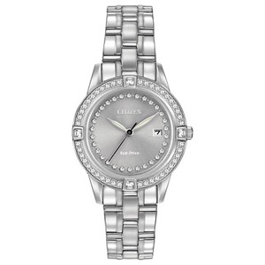 Citizen-Eco-Drive-Women-039-s-FE1150-58H-Crystal-Accents-Silver-Tone-29mm-Watch