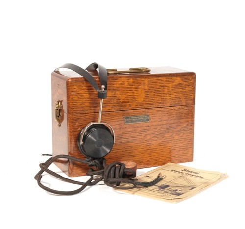 1910 MESCO Type "B" Radio Receiving Set * Complete, Correct, Near Mint * Works - Picture 21 of 21