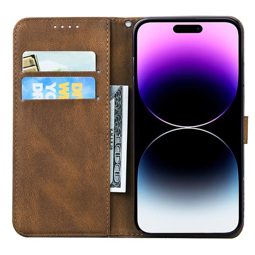 Magnetic Leather Diamond Stand Card Wallet Case For iPhone 16E 15 14 13 12 11 7 - Picture 11 of 31