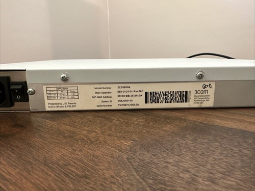 3Com NBX V3000 Analog IP Phone System 3C10600A - With Cord Powers On - Picture 12 of 15