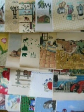 NEW Gift Bag Fabric Panels + webbing for handles, 11" x 18.5"