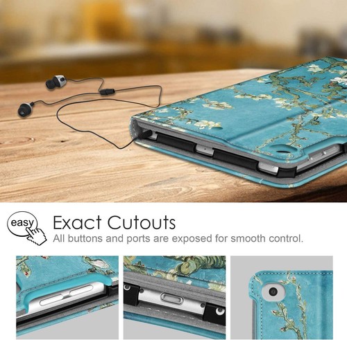 Für iPad Mini 5/4 Multi-Winkel Ansicht Smart Case Folio Cover Auto Wake/Sleep - Bild 7 von 18