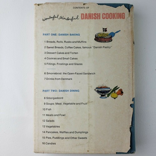 Vintage Kochbuch: Dänisch kochen 500 dänische Spezialitäten von Ingeborg Jensen 1965 - Bild 2 von 9