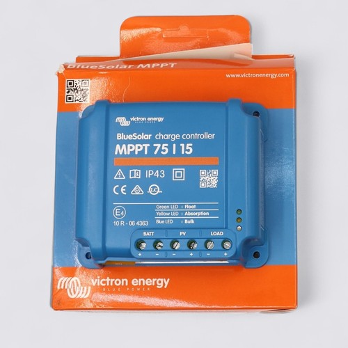 Victron Energy BlueSolar MPPT 75/15 Solar Charge Controller 12/24 V (Untested)