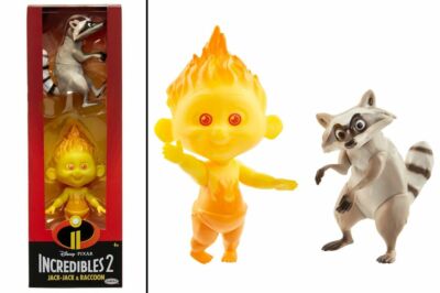 Jack-Jack & Raccoon Incredibles 2 Actionfigure 10 / 13cm - Disney Jakks Pacific