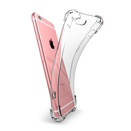 Shockproof Tough Gel Clear Case Cover for Apple iPhone 12 11 Pro 5 6 7 8 Plus X - Picture 6 of 15
