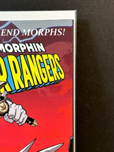 MIGHTY MORPHIN POWER RANGERS #17 SDCC MORA EXCLOUSIVE VARIANT COMIC 2017 VF/NM - Imagen 3 de 5