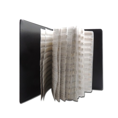 Libro de muestras 2512 1% 3W SMD kit surtido de resistencias de aleación de metal 40 valores 1000 un. - Imagen 5 de 9