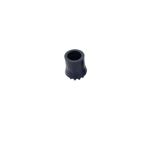 3/4" Extra Grip Black Rubber Replacement Cane Tips - 2 Pack - Picture 3 of 3