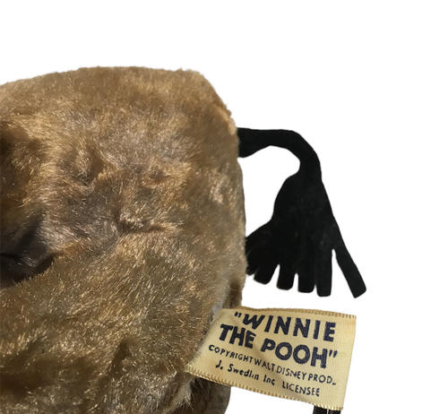 Vintage Eeyore Swedlin Plush Disney Brown Stuffed Winnie The Pooh Friend Donkey - Picture 9 of 11