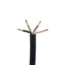 14 AWG SJOOW Portable Cord, 4 Conductor 300V Power Cable  - 50' Length