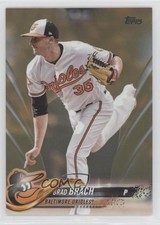 2018 Topps Gold 1264/2018 Brad Brach #358 1s8