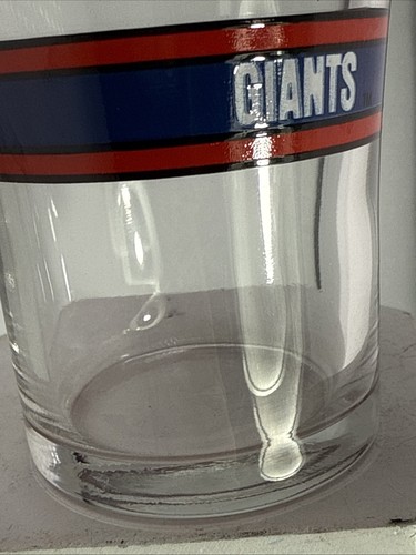 Vaso de cerveza Coca Cola NFL de fútbol americano vintage nuevo de colección New York Giants 16 oz - 1992 - Imagen 23 de 24