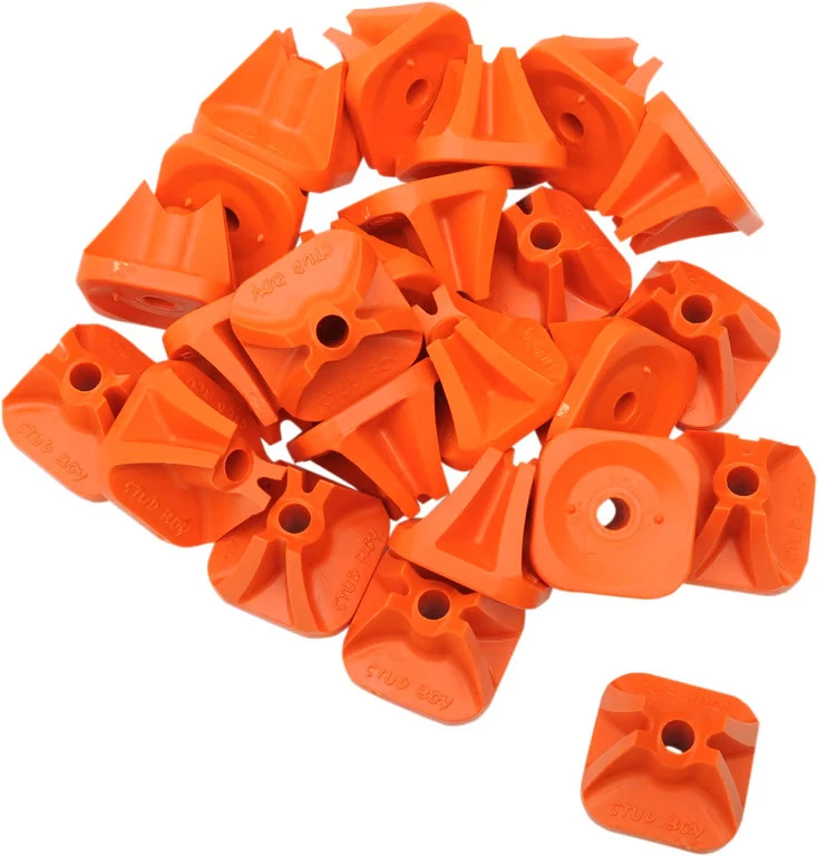 Stud Boy Super-Lite Pro Series Single Backer Plates - Orange - 2513-P1-ORG - Image 2 of 4
