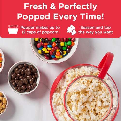 Ecolution Patented Micro-Pop Microwave Popcorn 3-Quart Family Size, Red - Picture 4 of 8