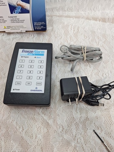 Emerson Freeze Alarm Dialer FA-700E Base Unit Anleitung Telefon Festnetz benötigt - Bild 4 von 5