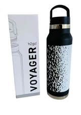 Paul Reed Smith PRS H2GO 25oz Stainless Steel Water Bottle Birds Swarm Black NEW