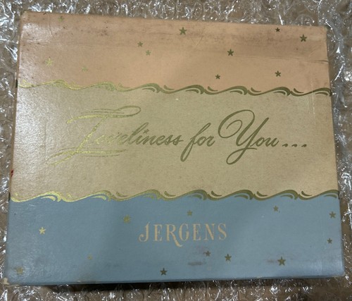 Vintage Jergens Lotion Cologne Face Powder Cream Boxed Gift Set - Picture 2 of 8