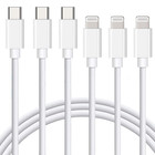 USB C to Lightning Cable 3Pack 3FT, MFi Certified iPhone 14 13 12 Fast Charger C
