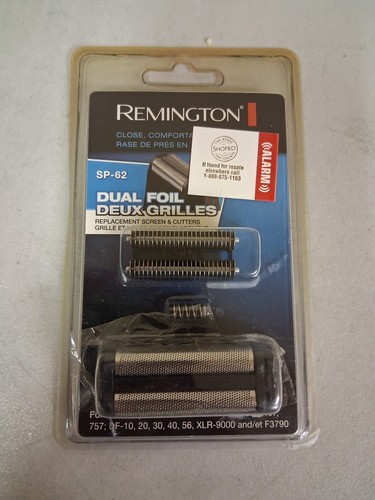 Remington SP-62 Dual Foil Razor Replacement Screen & Cutters New Old Stock