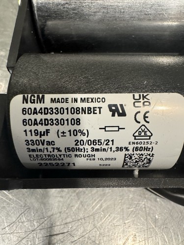 Compressore Embraco NTU6234GKV 925BD60 208-230V 1-1/4HP R404A 60Hz NUOVO! - Foto 8 di 16