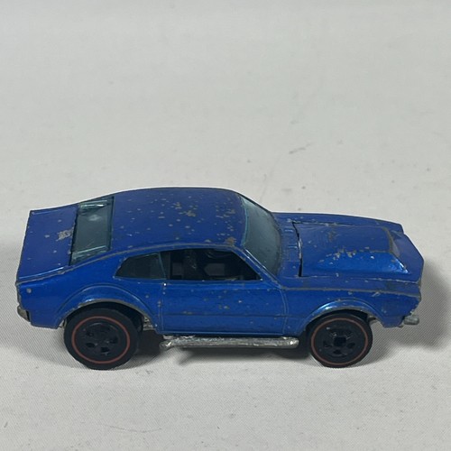 Vintage Mattel Hot Wheels 1969 Red line Street Snorter Navy Blue Ford Maverick - Picture 4 of 8