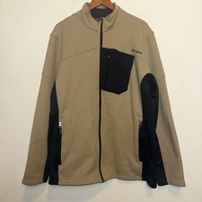 Spyder Bandit Stryke Pullover Fleece Jacket Mens Size 2XL Full Zip Chest Pocket