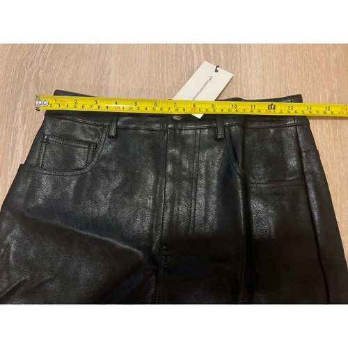 Mimosa Faux Leather Cutout Maxi Skirt in Black Size Small Biker Punk Goth - Picture 4 of 6